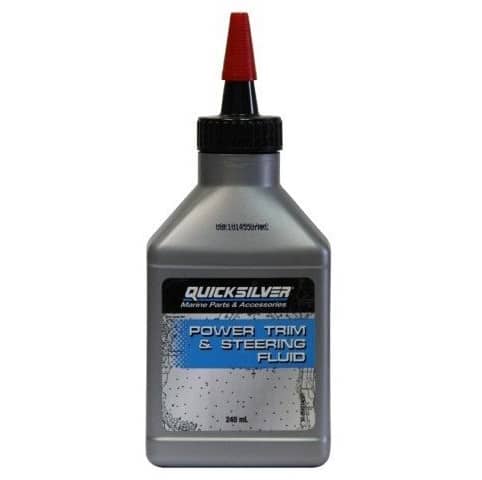 Quicksilver by Mercury Marine Power Trim And Steering Fluid 8 Oz