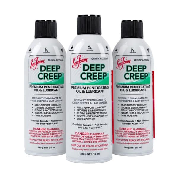 Sea Foam Deep Creep Elite Multi-Use Lubricant Oil, Loosens, Cleans ,Protect, Pack of 3, DC14~3