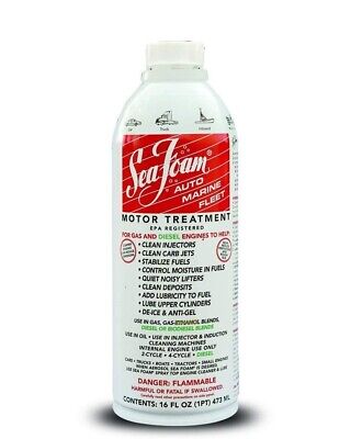 Sea Foam Cleans Fuel and Oil Systems for Petrol, Diesel Engines Pack of 6 SF16~6