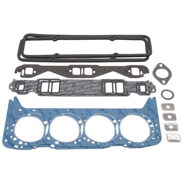 Edelbrock EDL-7361 Engine Gasket Set (Head / Intake / Exhaust / Valve Cover) for Chevrolet