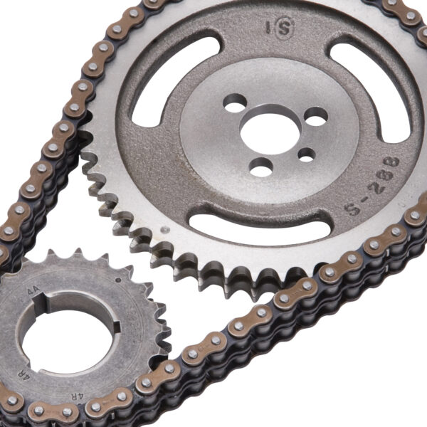 Edelbrock EDL-7800 Performer-Link Adjustable True-Roller Timing Chain Set