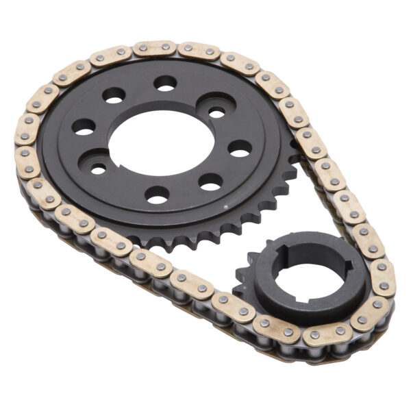 Edelbrock EDL-7840 Performer-Link Adjustable True-Roller Timing Chain Set
