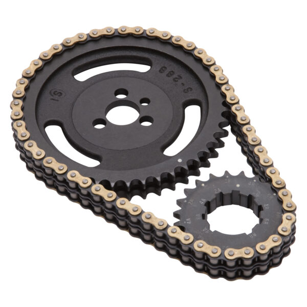 Edelbrock EDL-7880 Victor-Link Adjustable True-Roller Timing Chain Set