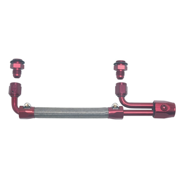 Edelbrock EDL-8088 Dual-Quad Fuel Hose Kit #8088 Chrome