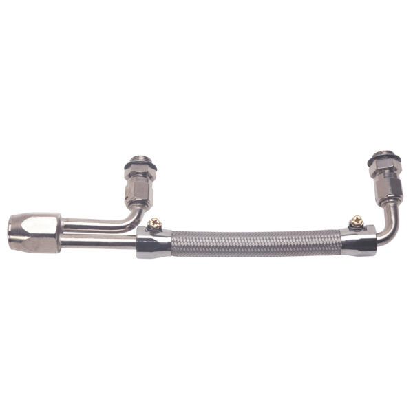 Edelbrock EDL-8091 Dual-Quad Fuel Hose Kit #8091 EnduraShine Finish