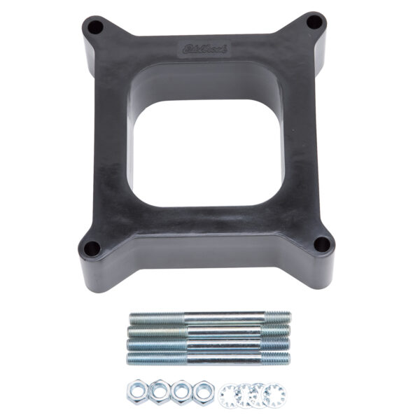 Edelbrock EDL-8712 Carburetor Spacer #8712 Open Center 2in Thick