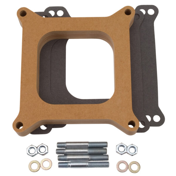 Edelbrock EDL-8720 Carburetor Spacer #8720 Open Center 1in Thick