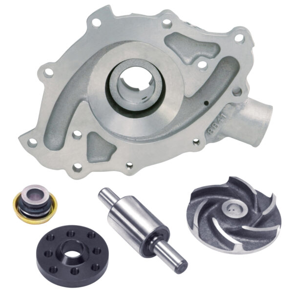Edelbrock EDL-8841 Water Pump for Small-Block Ford in Satin Finish