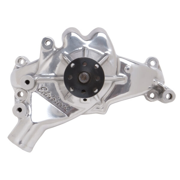 Edelbrock EDL-8861 Water Pump Big-Block Chevy Standard/Long in Polished Finish
