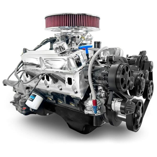 BluePrint Engines MLL-BC408KB727 Standard Edition Chrysler Compatible Builders Series - Carb- Black Pulley Kit