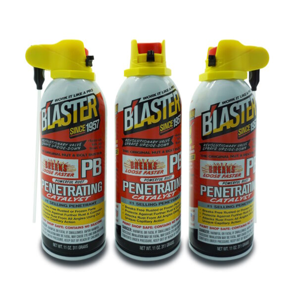 3 Pack of Blaster Extreme Lubricant Oil, Loosens, Cleans, Protect, BLA-16PBDS~3