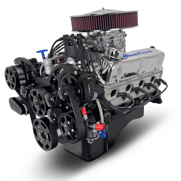 BluePrint Engines MLL-BP3479CTCKB 347CI Ford Small Block Compatible Deluxe Dressed -Carb -Black Kit