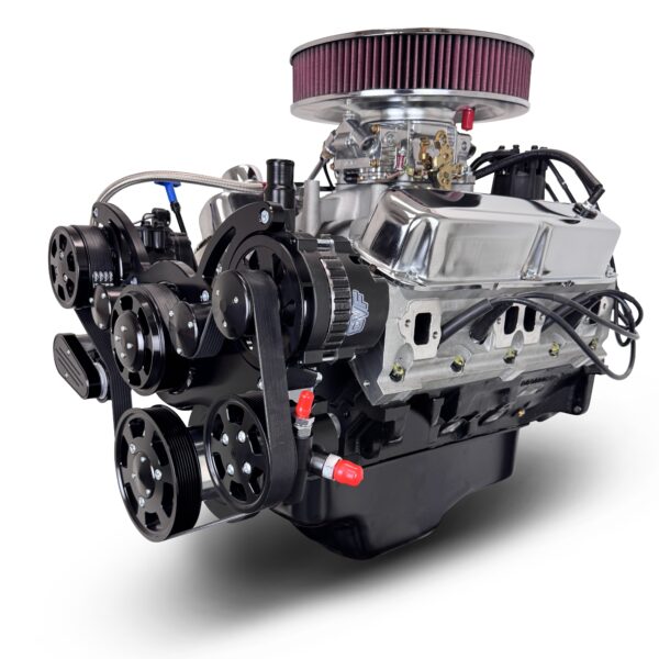 BluePrint Engines MLL-BPC4085CTCKB 408CI Chrysler Small Block Compatible Deluxe Dressed -Carb -Black Kit