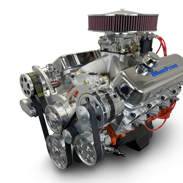BluePrint Engines MLL-PS502CTCK 502CI GM Big Block Compatible Deluxe Dressed - Carb - Polished Kit