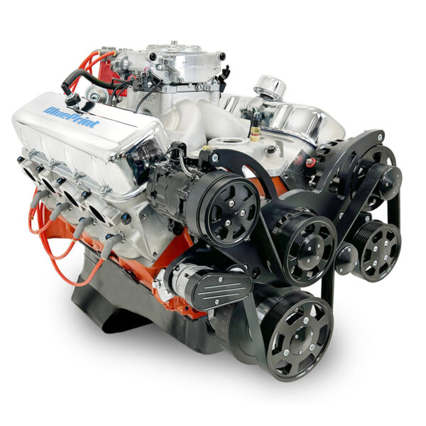 BluePrint Engines MLL-PS502CTFKB 502CI GM Big Block Compatible Deluxe Dressed - EFI - Black Kit