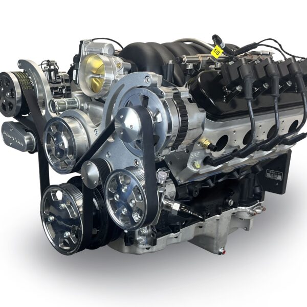 BluePrint Engines MLL-PSLS4273CTFK 427CI GM LS Compatible Deluxe Dressed -EFI -Polished Kit