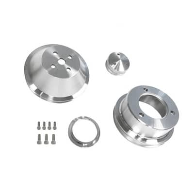 Scott Drake SDK-B-F101 65-69 289-302 Billet Pulley Kit Single Groove