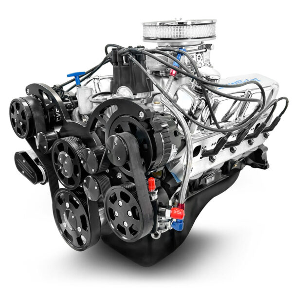 BluePrint Engines MLL-BP302CTCKB 302CI Ford Small Block Compatible Deluxe Dressed -Carb -Black Kit