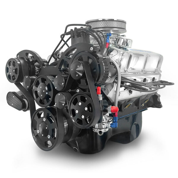 BluePrint Engines MLL-BP302RCTCKB 302CI Ford Small Block Compatible Deluxe Dressed -Carb -Rear Sump -Black Kit