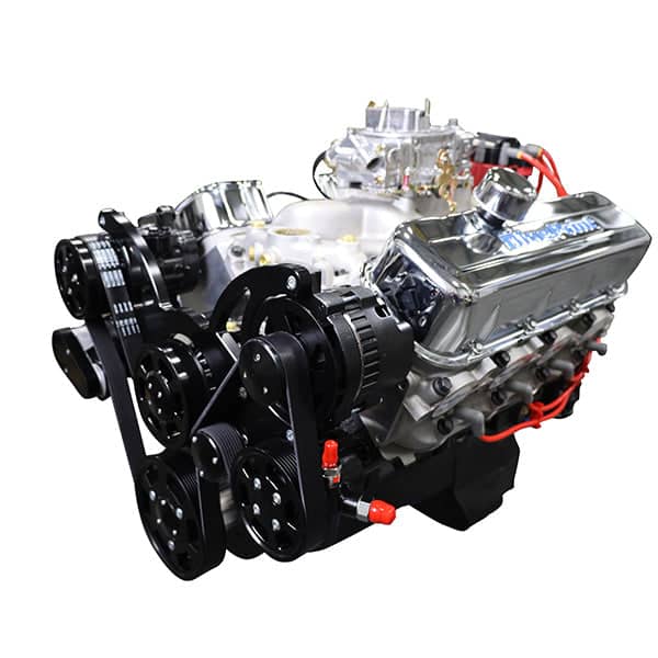 BluePrint Engines MLL-BP454CTCKB 454CI GM Big Block Compatible Deluxe Dressed -Carb -Black Kit