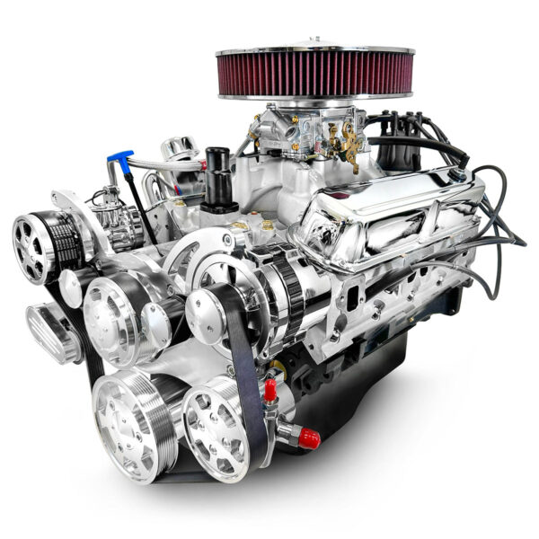 BluePrint Engines MLL-BPC4085CTCK 408CI Chrysler Small Block Compatible Deluxe Dressed -Carb -Polished Kit