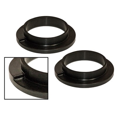 Scott Drake SDK-C4DZ-5415-UR Coil Spring Insulators Black Polyurethane 3/8 inch