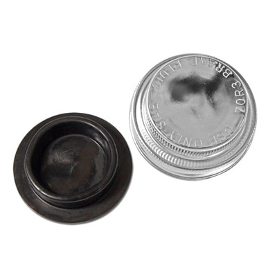 Scott Drake SDK-C5ZZ-2162-BC 64-66 Master Cylinder Cap (Drum Brakes, Chrome)