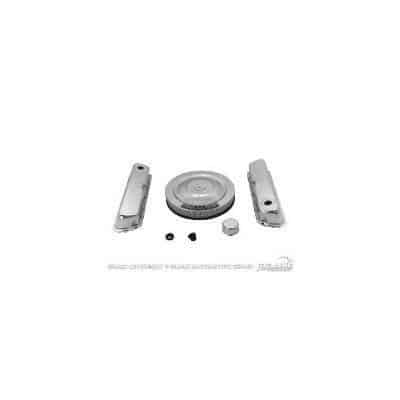 Scott Drake SDK-C5ZZ-6980 Engine Dress Up Kit,Chrome