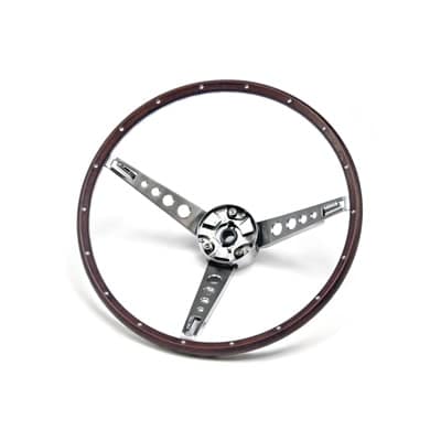 Scott Drake SDK-C7OZ-3600-NK Deluxe Steering Wheel Assembly (Woodgrain)