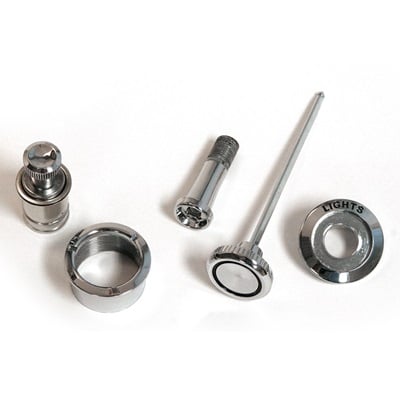 Scott Drake SDK-C7ZZ-10852-K Deluxe Dash Bezel and Knob Kit