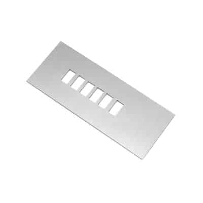 Scott Drake SDK-C7ZZ-7D443-P Aluminum Console Shifter Plate