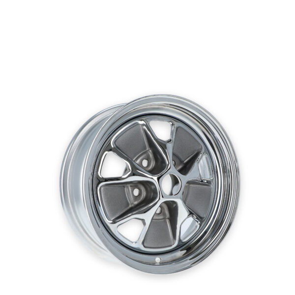 Scott Drake SDK-C5ZZ-1007-AR Styled Steel Wheel 14x5 Charcoal