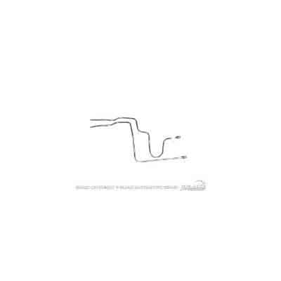 Scott Drake SDK-MOL002S Transmission Oil Cooler Lines-Stainless Steel,8 Cyl C-4 Transmission