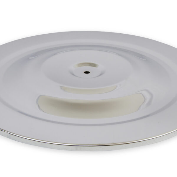 Mr. Gasket MRG-1480 Air Cleaner - 14 Inch Diameter x 2-1/4 Inch Tall - Chrome