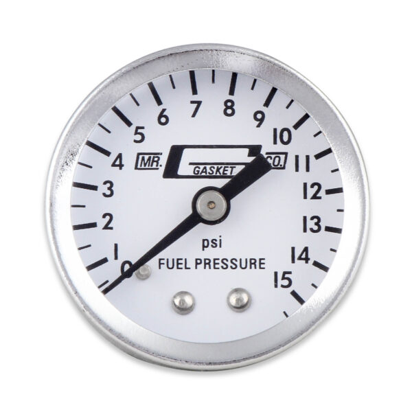Mr. Gasket MRG-1561 Fuel Pressure Gauge - 0-15 PSI - 1-1/2 Inch Diameter