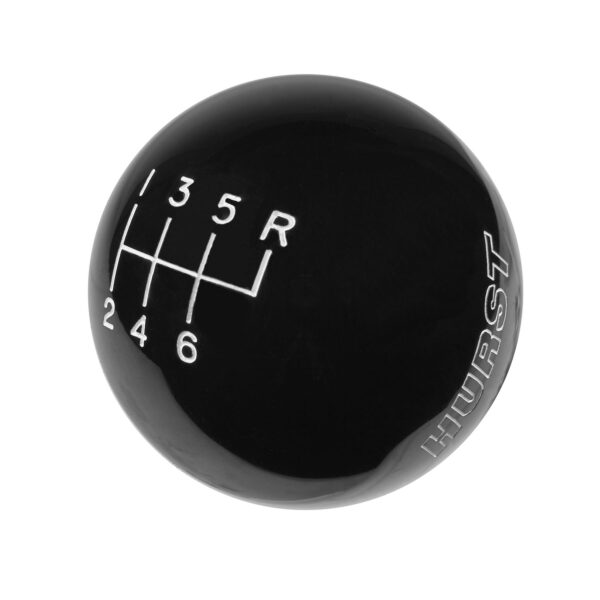 Hurst Shift Knob - 6-Speed - Black HUU-1630156