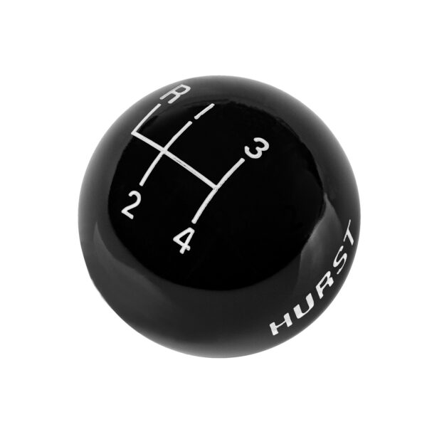 Hurst Shift Knob - 4-Speed  - Black HUU-1637627