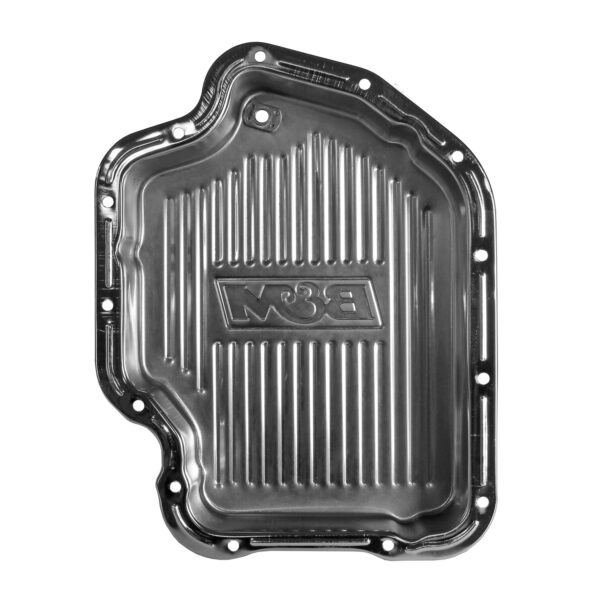 B&M BMM-20289 Hi-Tek Deep Transmission Pan - Chrome