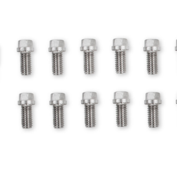 Mr. Gasket Headlock Locking Header Bolts - 3/8-16 x 3/4 Inch - Set of 12