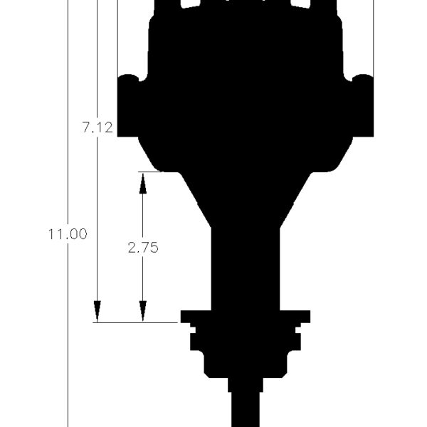 MSD-2381 Chrysler 318-360 Dual Sync Distributor