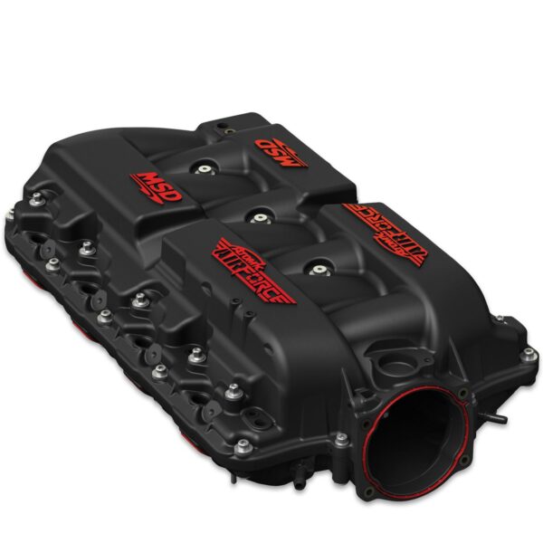 MSD-2702 Atomic AirForce LS Cathedral Port Intake Manifold - Red