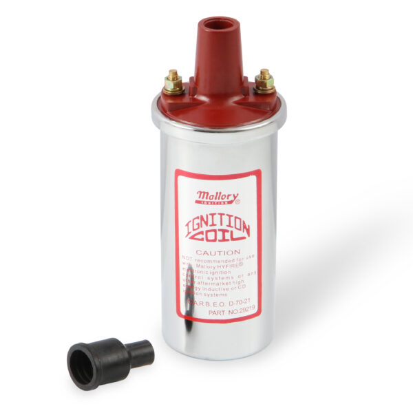 Mallory MAA-29219 Universal Chrome Canister Coil