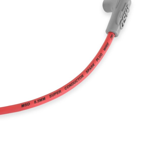 MSD-30479 SB Chevy Super Conductor Spark Plug Wire Set for use with pn 8541 Crab Cap