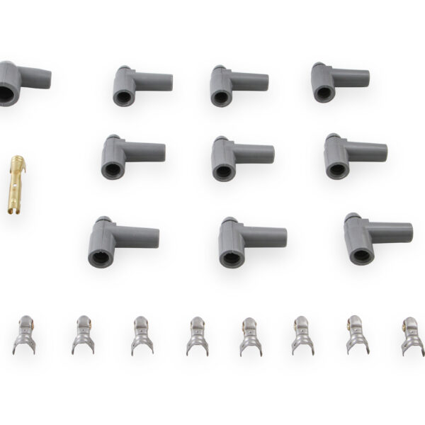 MSD-31229 Super Conductor 8.5mm Spark Plug Wire Set, 8 Cylinder 90° Plug/90° Cap