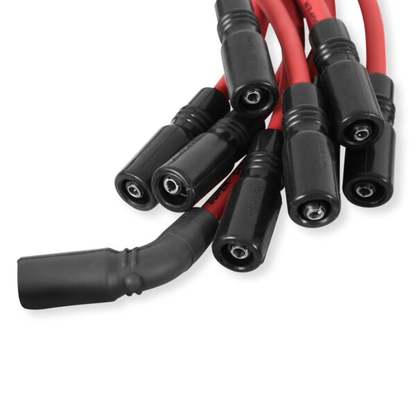 MSD-32129 Super Conductor Spark Plug Wire Set, Univ. Chevy LT1 w/straight boot