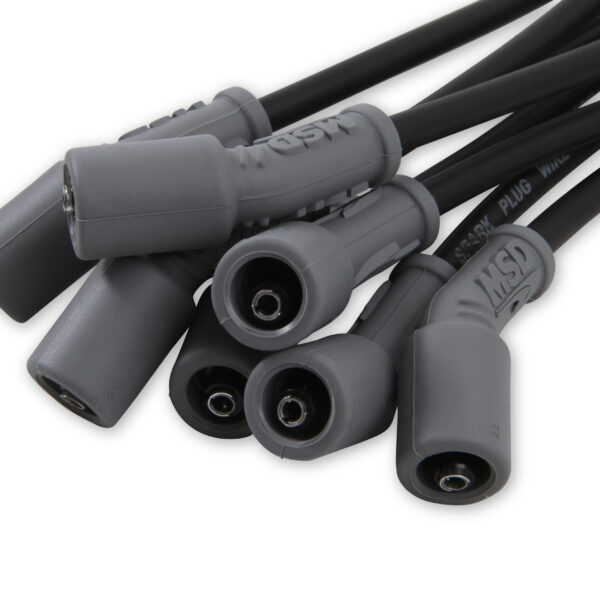 MSD-32823 Super Conductor Spark Plug Wire Set - 99-13 GM Truck & SUV - Black