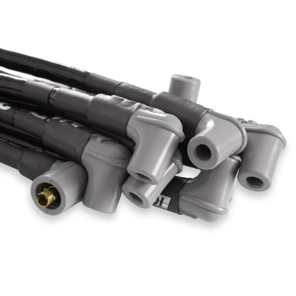 MSD-35591 Sleeved Spark Plug Wires for SBC under exhaust, HEI