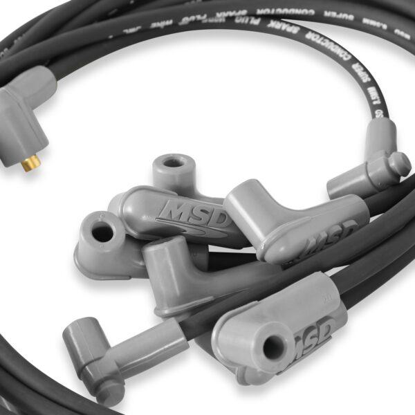 MSD-35653 Wire Set, SC Blk, SB Chevy w/HEI Tower Cap