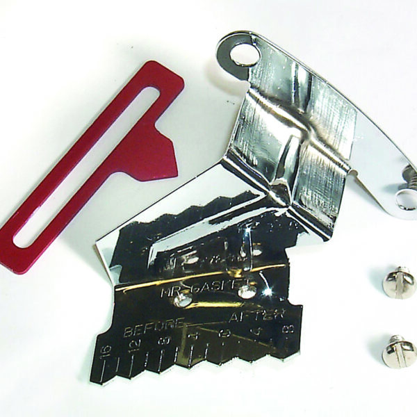 Mr. Gasket MRG-4598 Timing Tab With Adjustable Pointer - Chrome