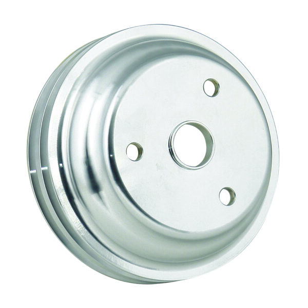 Mr. Gasket MRG-5317 Crank Pulley - Aluminum - Double Groove